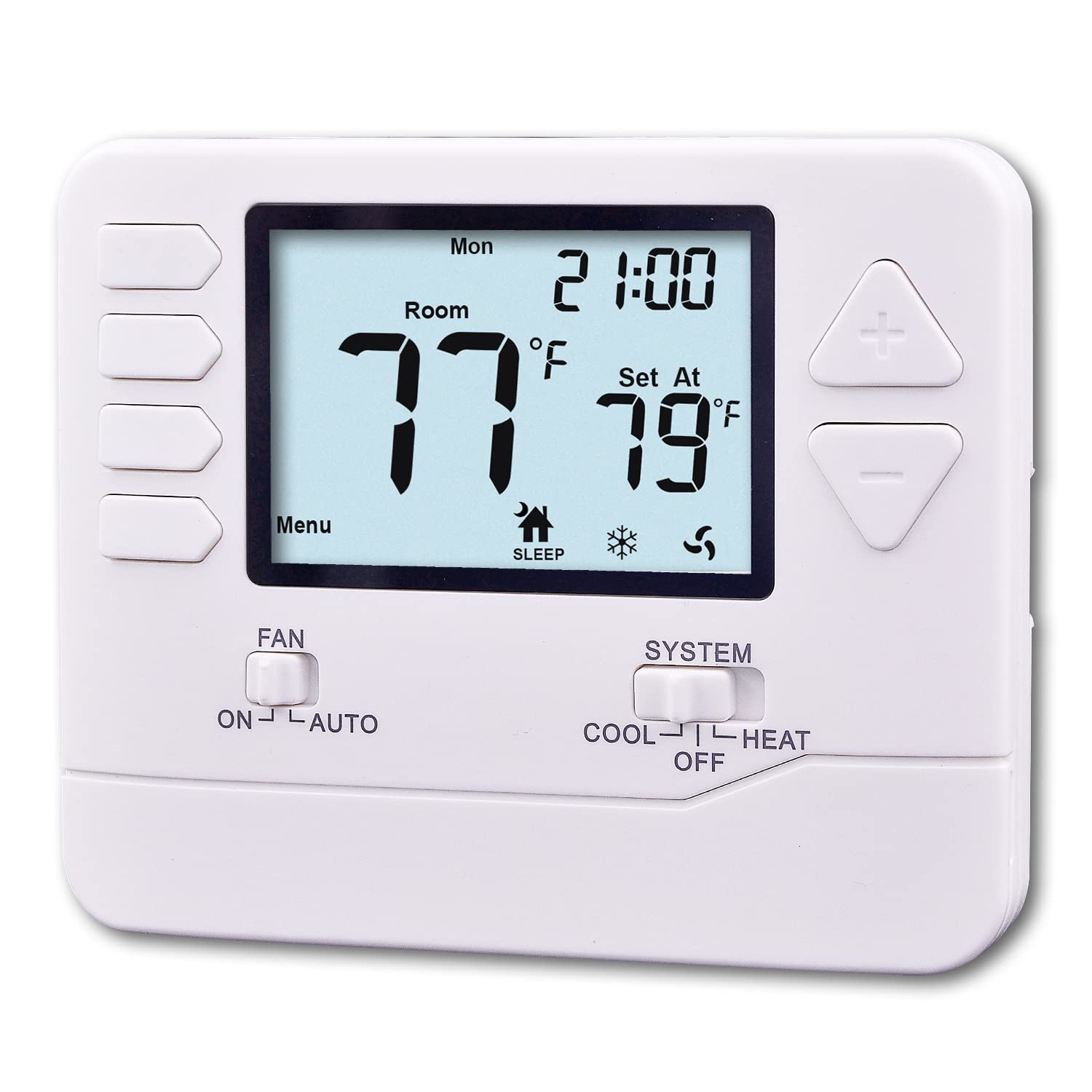 Heagstat 5-1-1 Day Programmable Thermostat for Home Conventional
